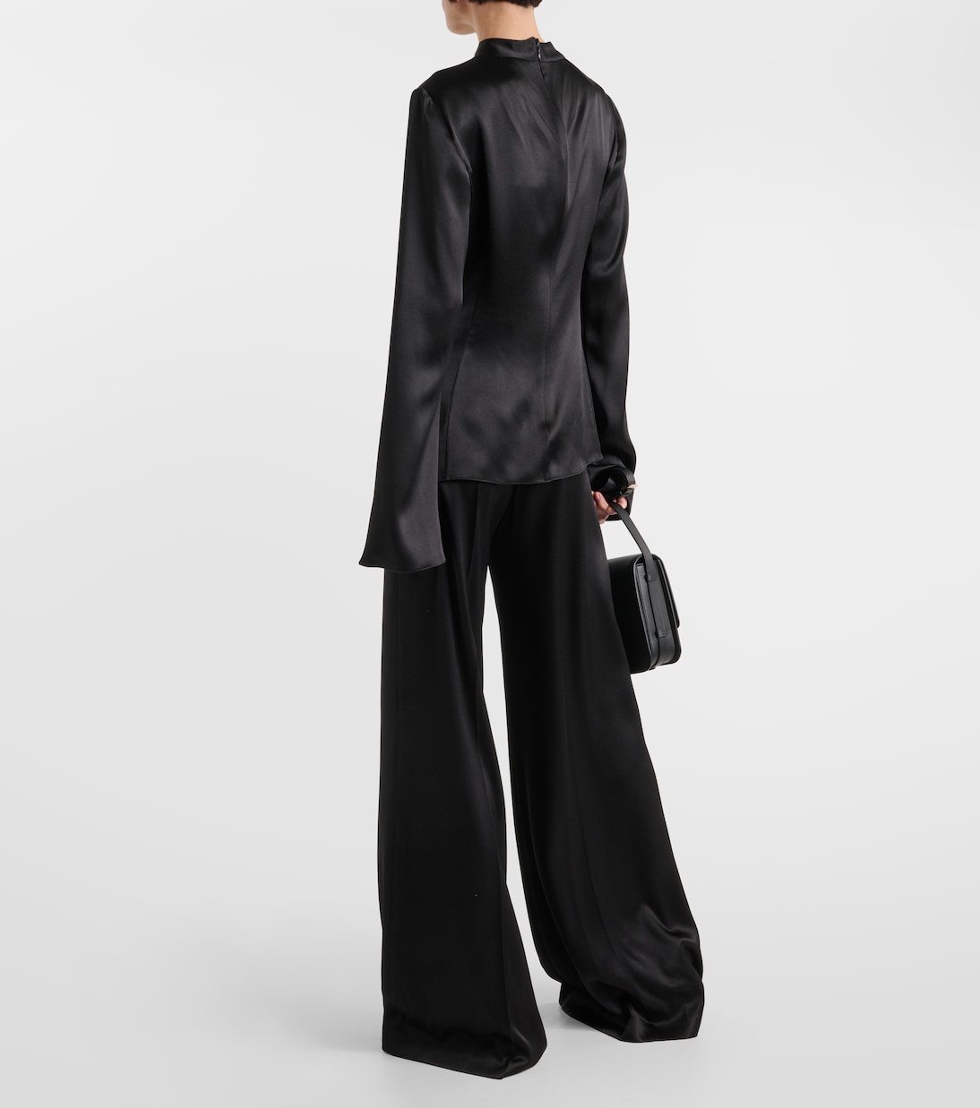 Bluse Delwyn aus Seidensatin | Gabriela Hearst