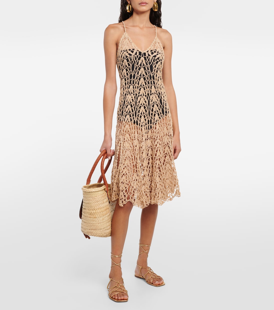 Abito midi in crochet | Anna Kosturova