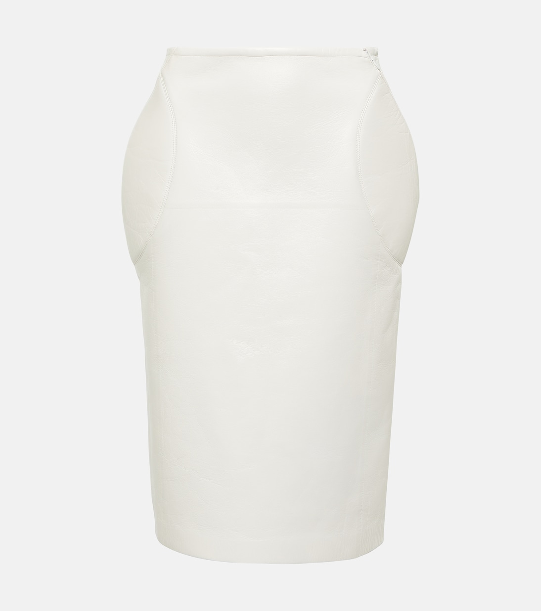 Falda Lápiz de Cuero Alaïa para Estilo Juvenil