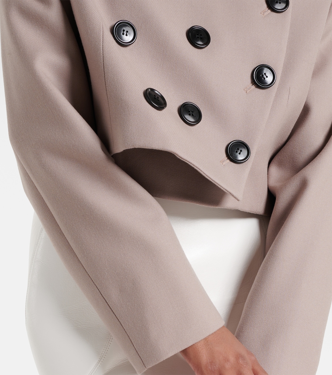 Chaqueta de Lana Alaïa para Jóvenes Modernos
