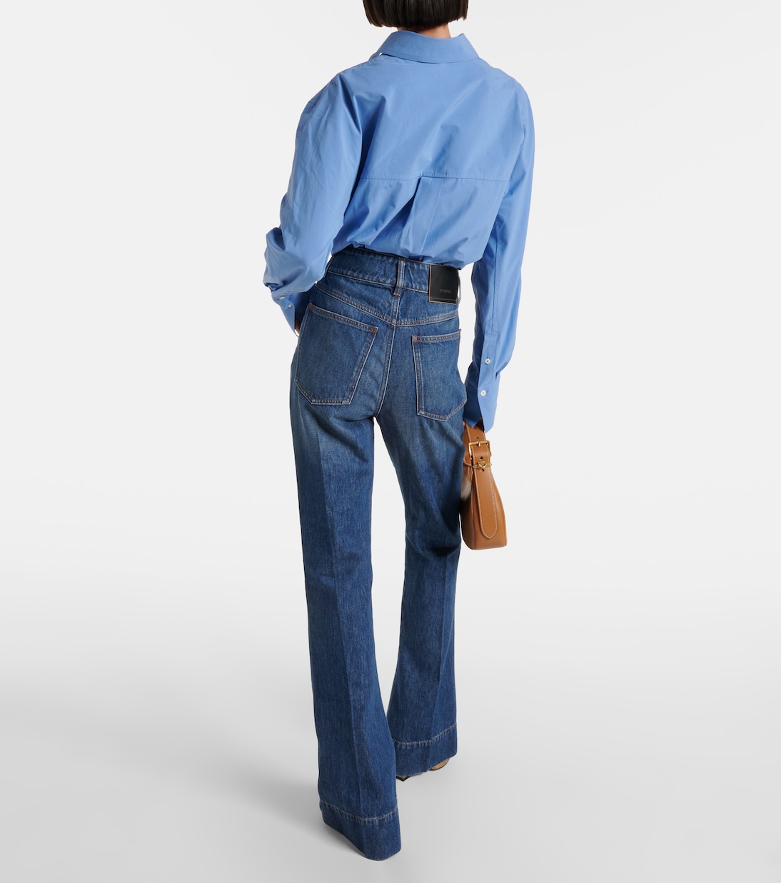 High-Rise Flared Jeans Robinia | Sportmax