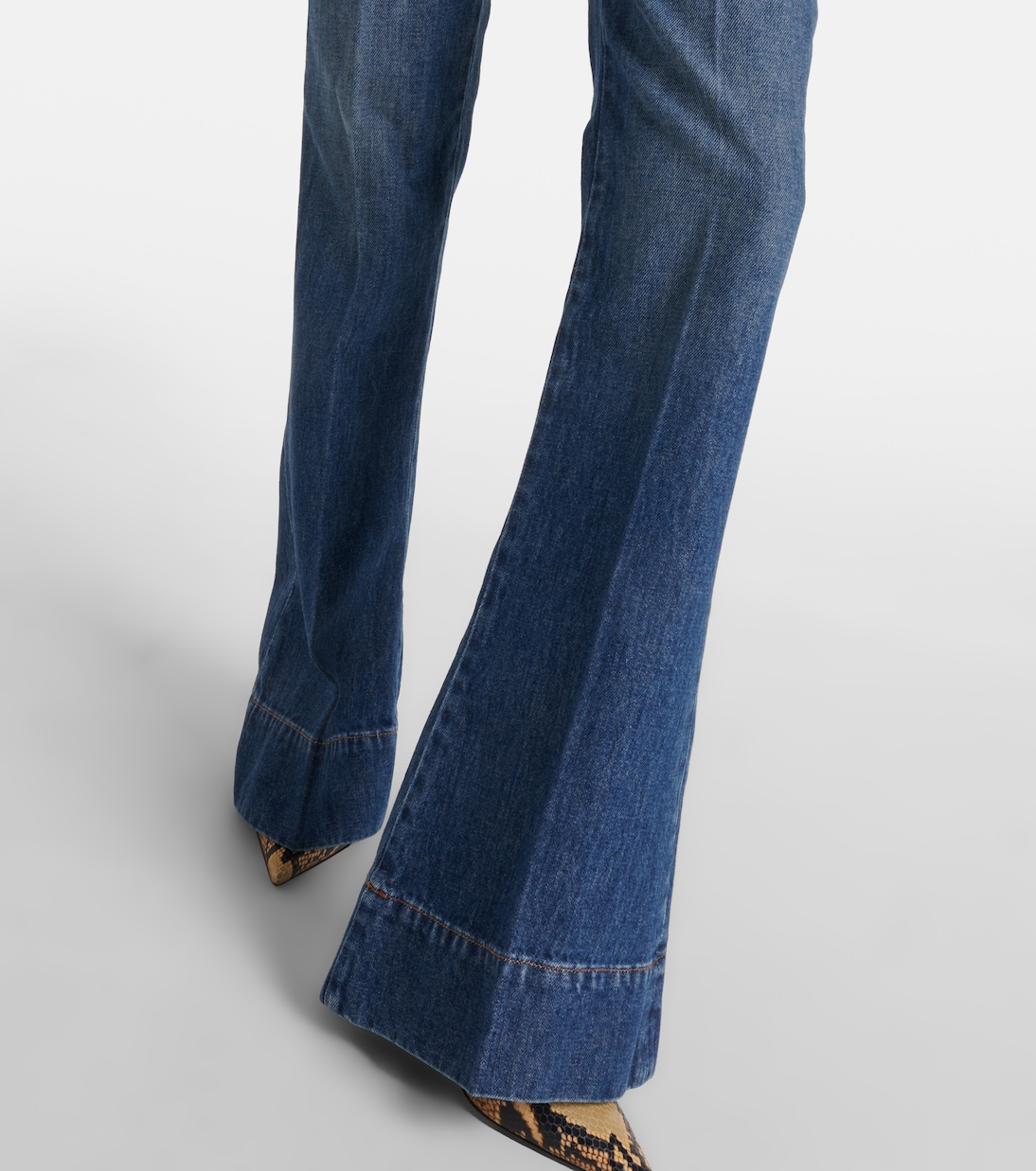 High-Rise Flared Jeans Robinia | Sportmax