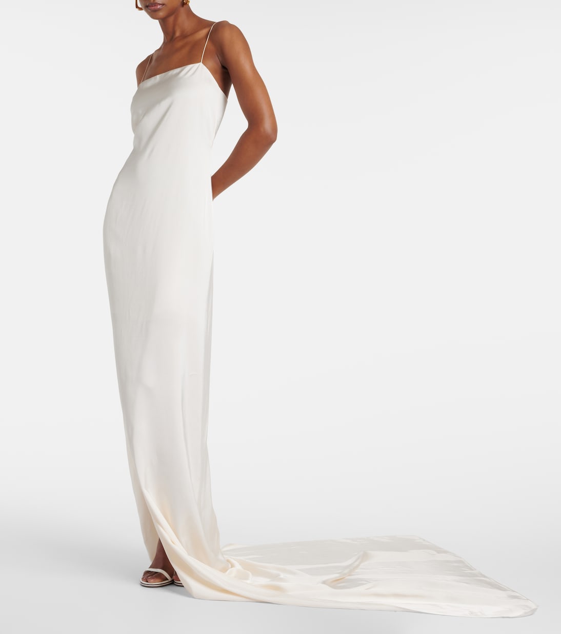 La Robe Noiva satin gown | Jacquemus