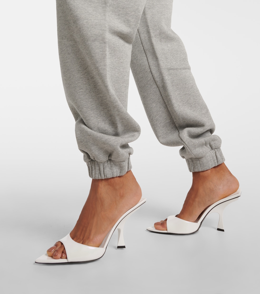 Mules Ester 95 de PU | The Attico