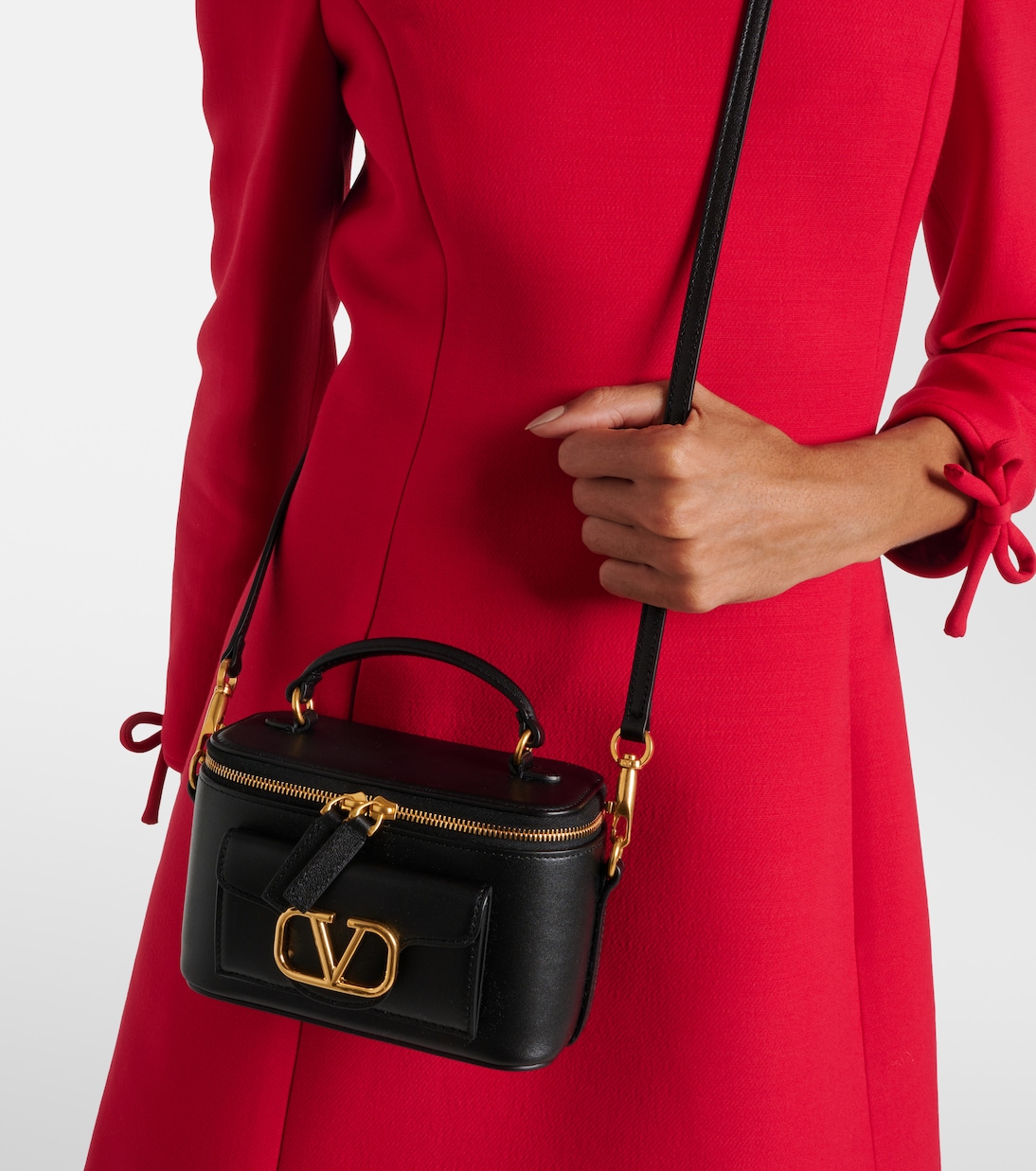 Tote VLogo Signature Locò Mini aus Leder | Valentino Garavani