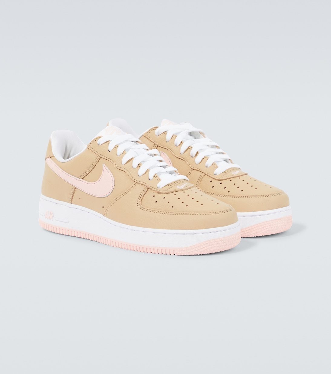 Baskets Air Force 1 Retro Linen en cuir | Nike