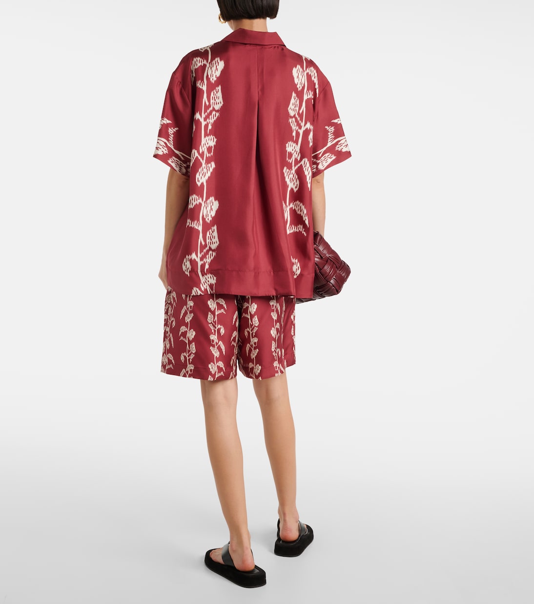 Camicia Montauk in twill di seta | Asceno