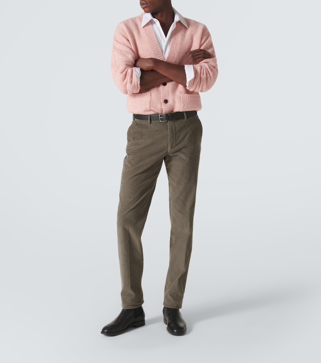 Pantalones rectos de pana de algodón | Slowear