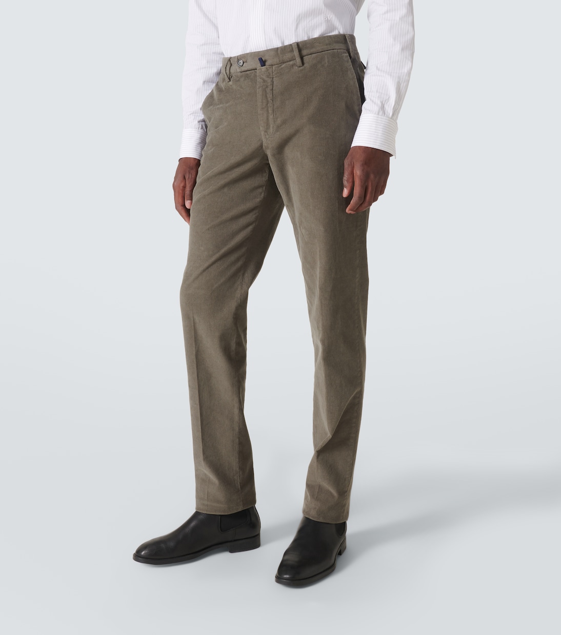 Pantalones rectos de pana de algodón | Slowear