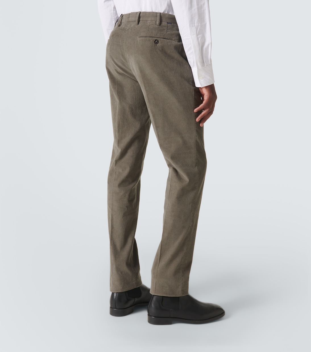 Pantalones rectos de pana de algodón | Slowear