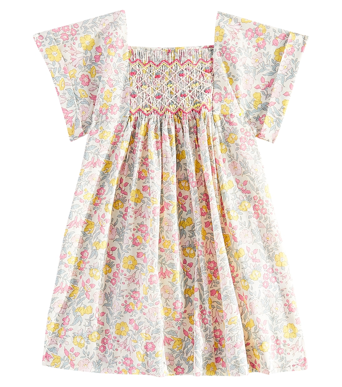 Bébé – Robe Pais en coton à fleurs | Bonpoint