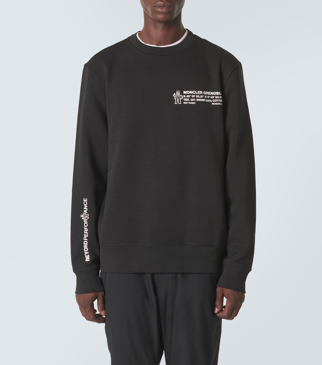 Sudadera de jersey de mezcla de algodón | Moncler Grenoble