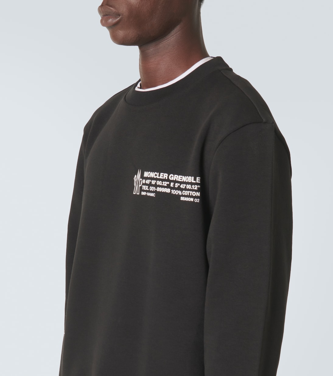 Sudadera de jersey de mezcla de algodón | Moncler Grenoble