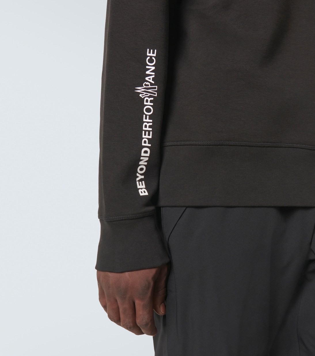 Sudadera de jersey de mezcla de algodón | Moncler Grenoble