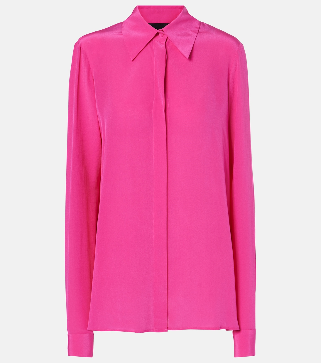 Bluse Keltie aus Crêpe de Chine aus Seide | Costarellos
