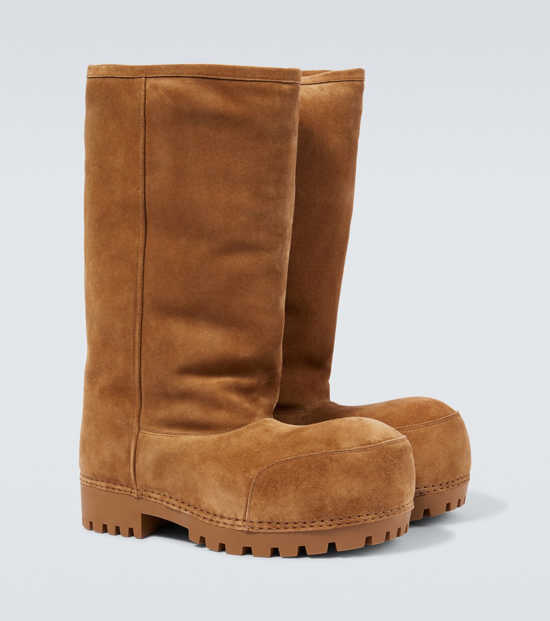Stiefel Alaska High aus Veloursleder | Balenciaga