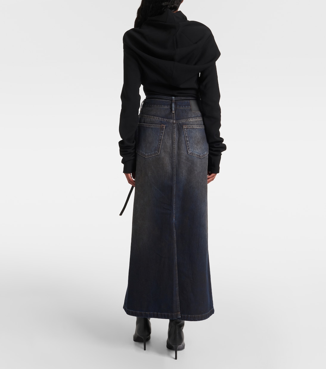 Jupe longue Talia en jean | Acne Studios