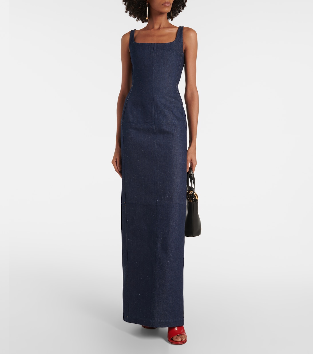 Vestido bustier La Robe De-Nîmes Spoglio | Jacquemus