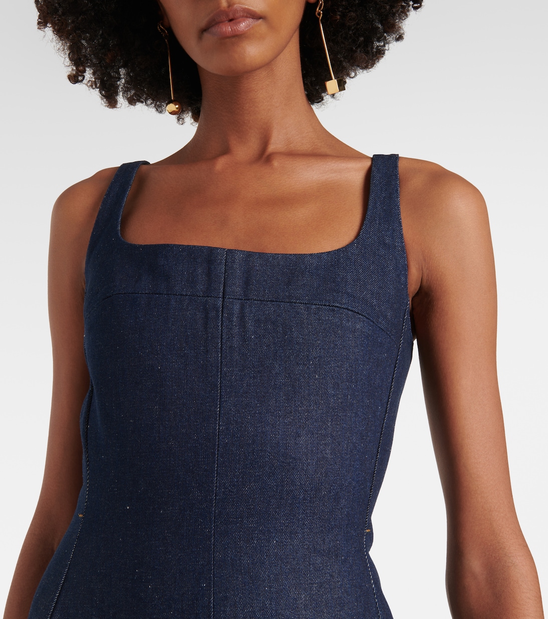 Vestido bustier La Robe De-Nîmes Spoglio | Jacquemus