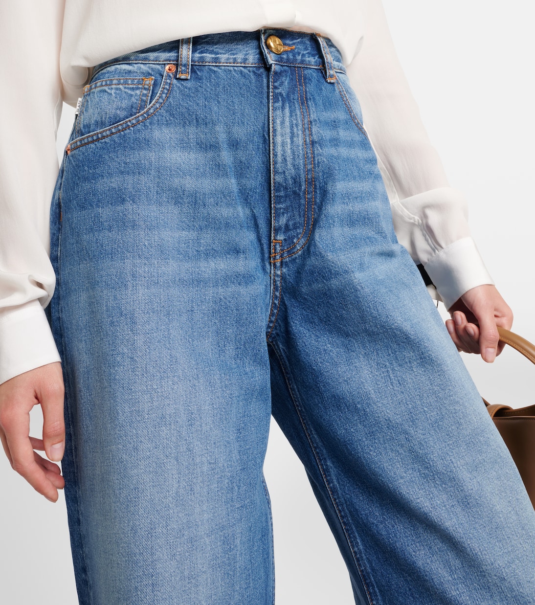 Java high-rise wide-leg jeans | Blazé Milano