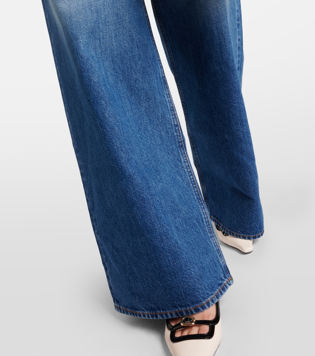 Java high-rise wide-leg jeans | Blazé Milano