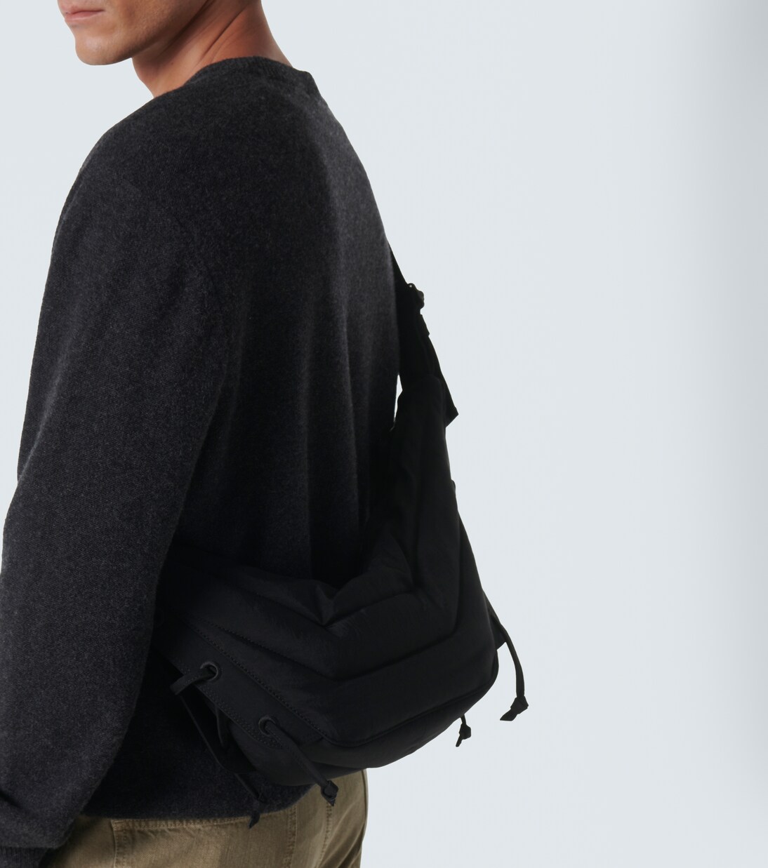 Soft Game Small canvas shoulder bag | Lemaire