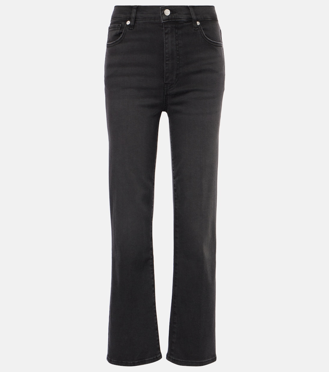 Jean droit Le Sleek à taille haute | Frame