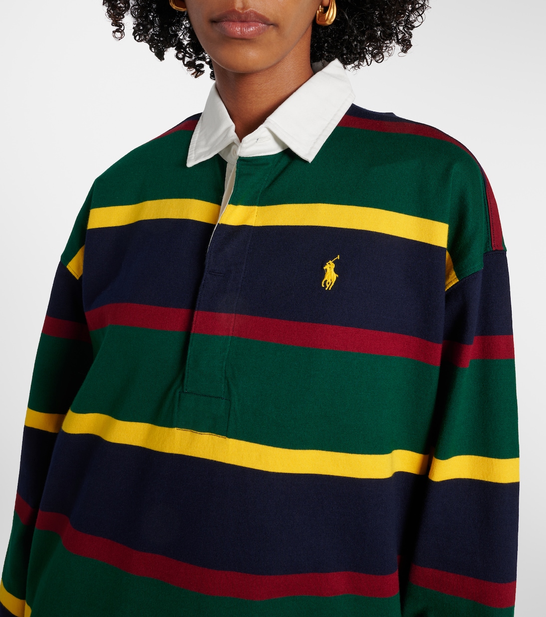 Robe polo rayée en coton | Polo Ralph Lauren