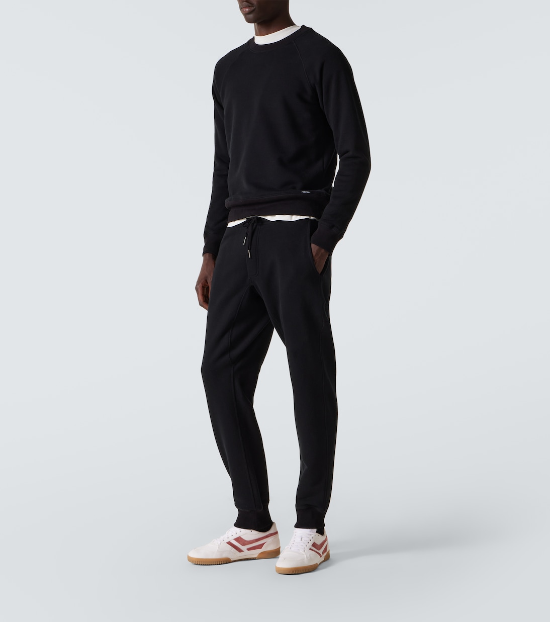 Cotton-blend jersey sweatpants | Tom Ford