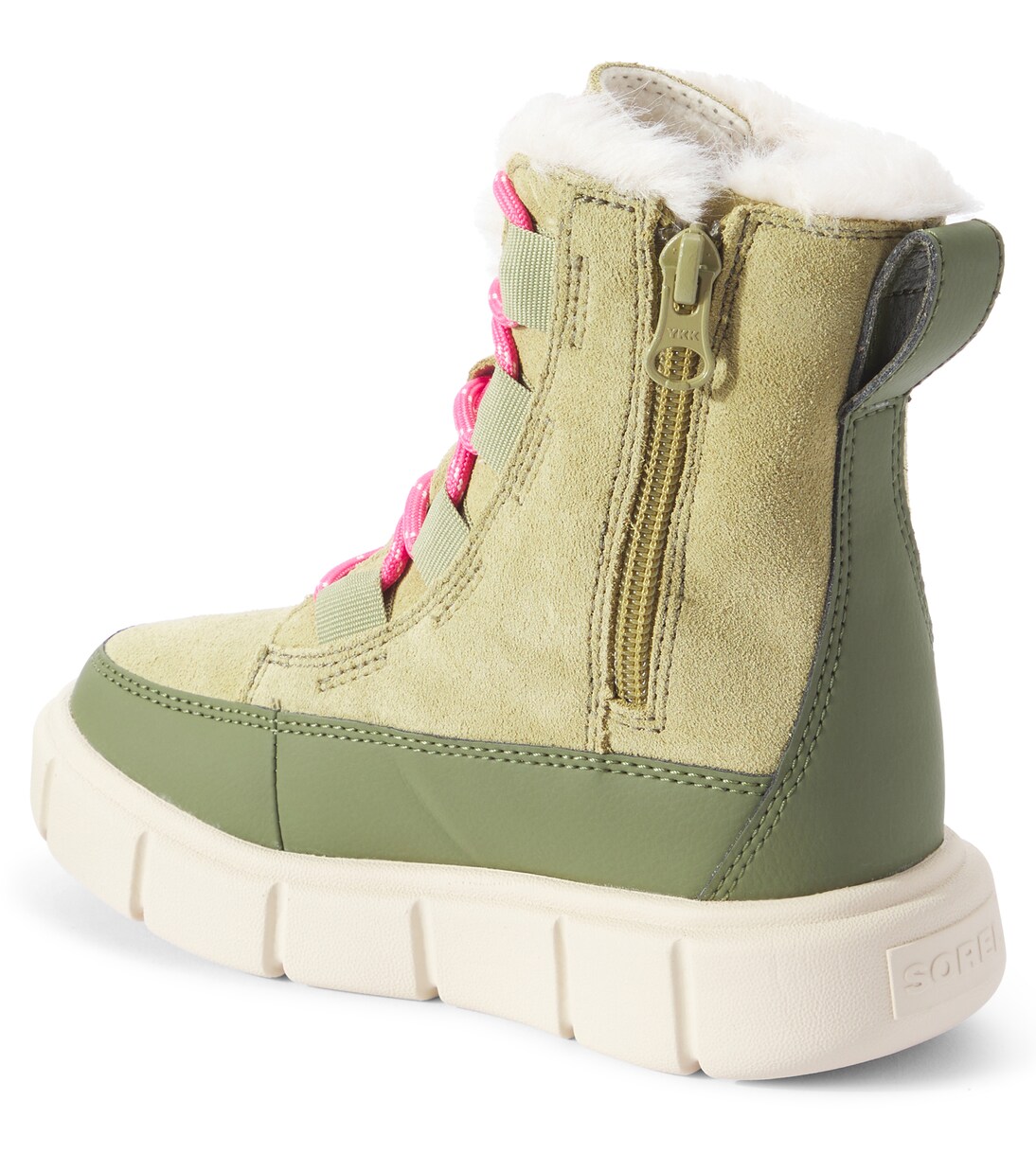 Explorer III Lace suede snow boots | Sorel Kids