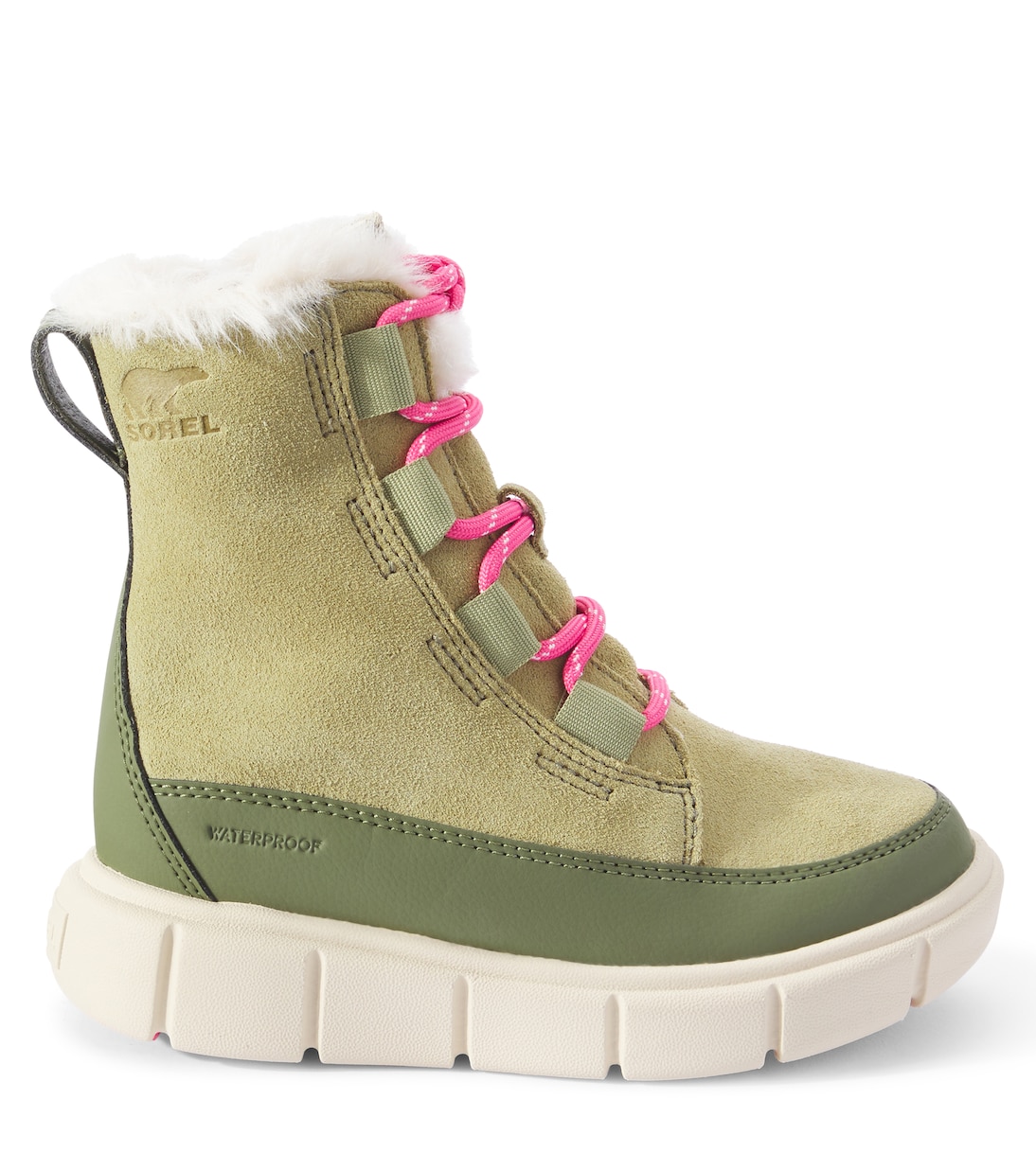 Explorer III Lace suede snow boots | Sorel Kids