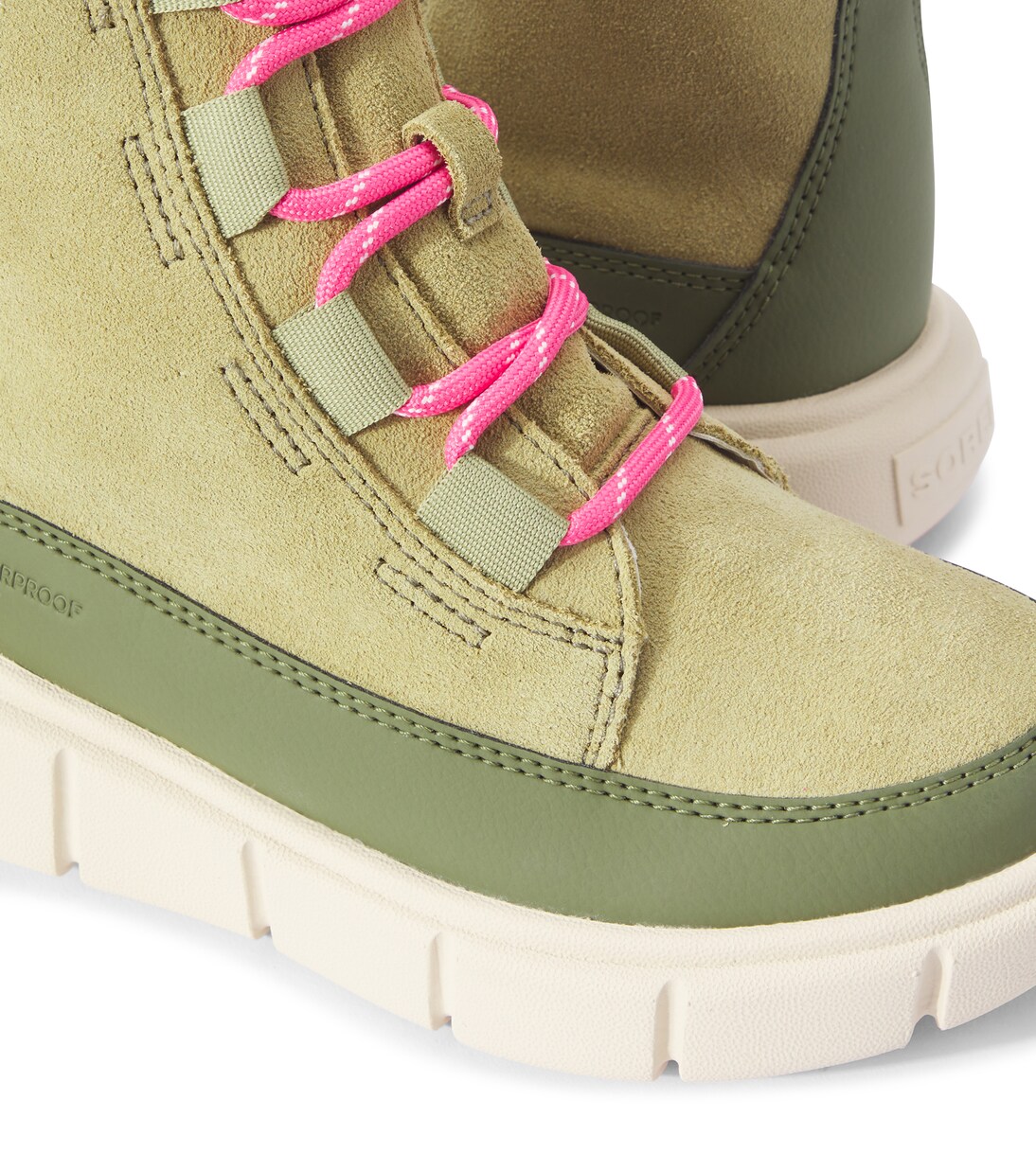 Explorer III Lace suede snow boots | Sorel Kids