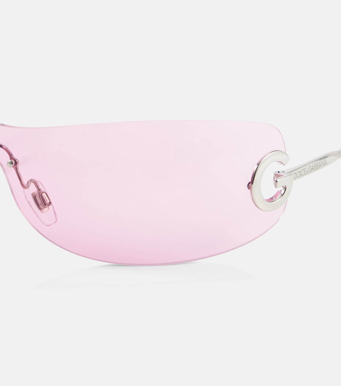 DOLCE&GABBANA Twist Mania Occhiali da Sole Scudo per Giovani Stilisti