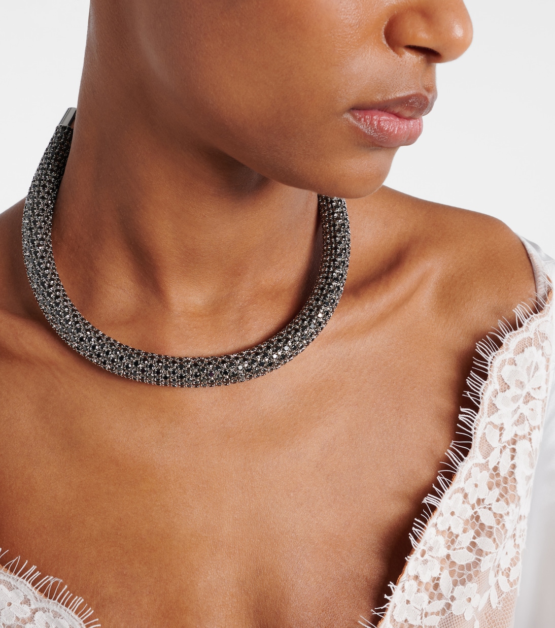 Choker con cristalli | Self-Portrait