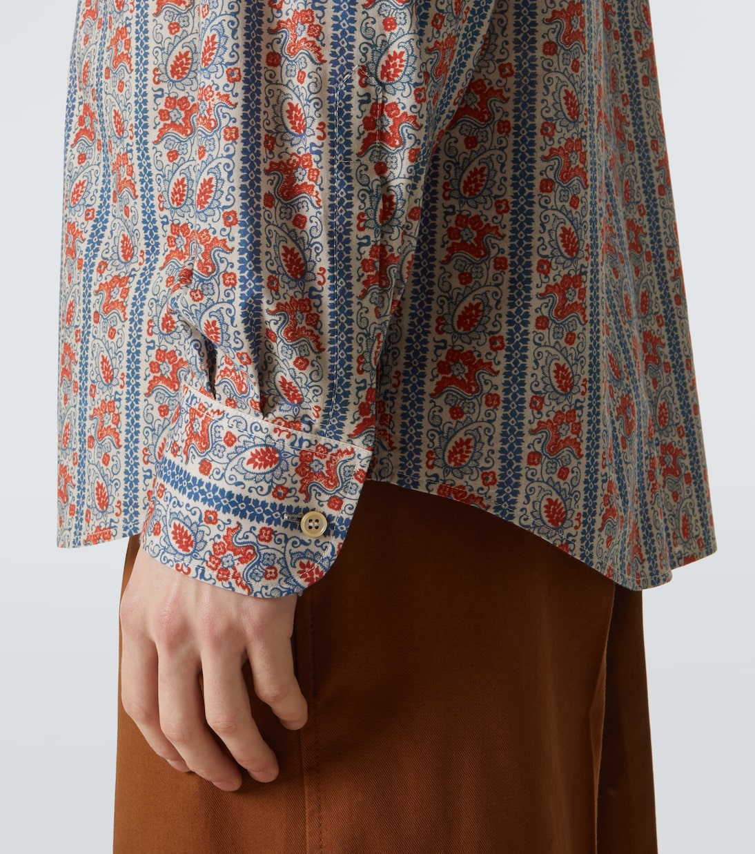 Camicia in cotone con stampa | Valentino