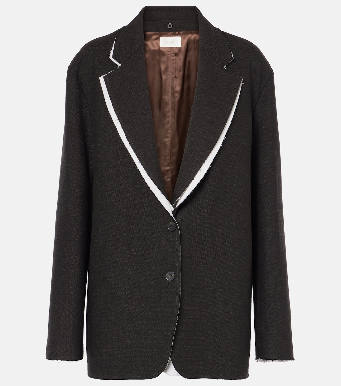 Blazer Lysandre in misto lana e cotone | The Row