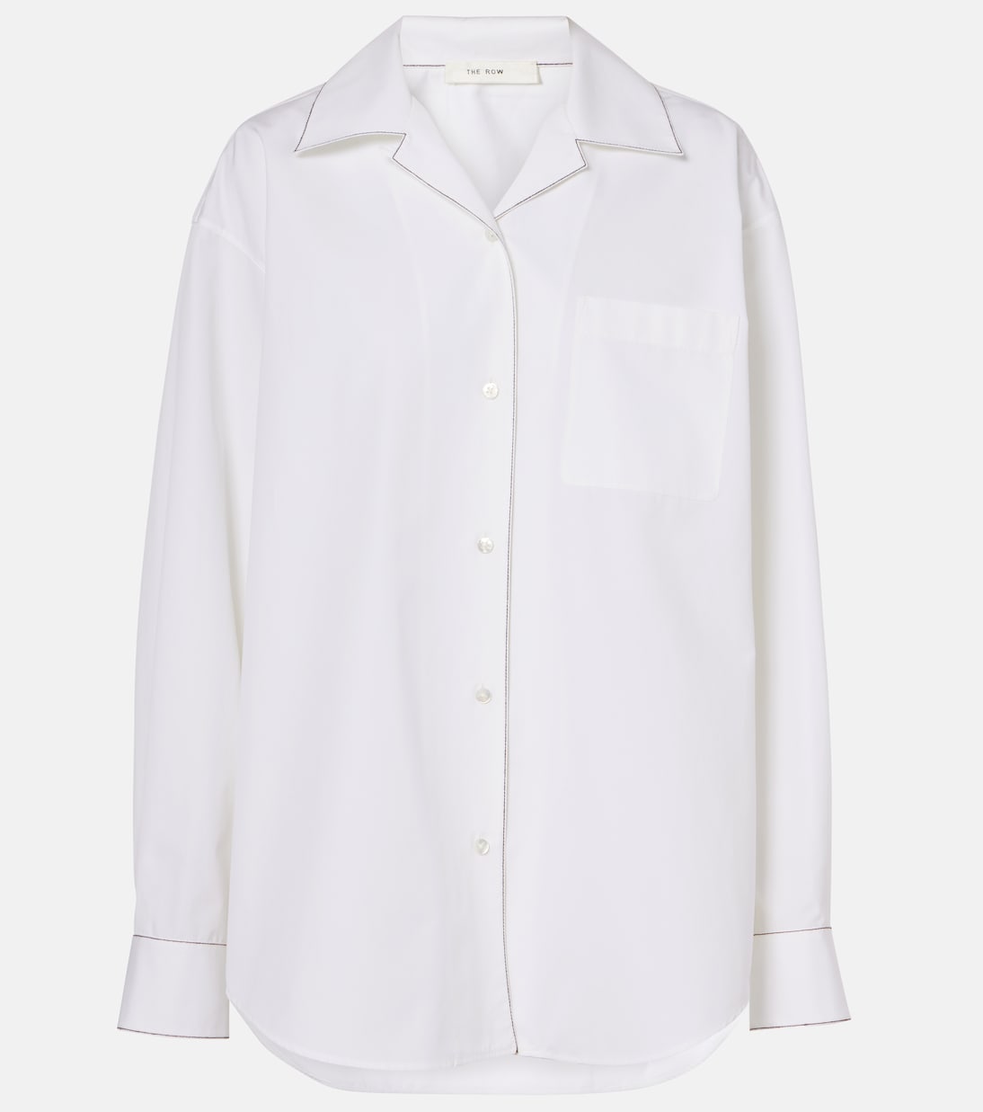 Camicia Ashlin in popeline di cotone | The Row