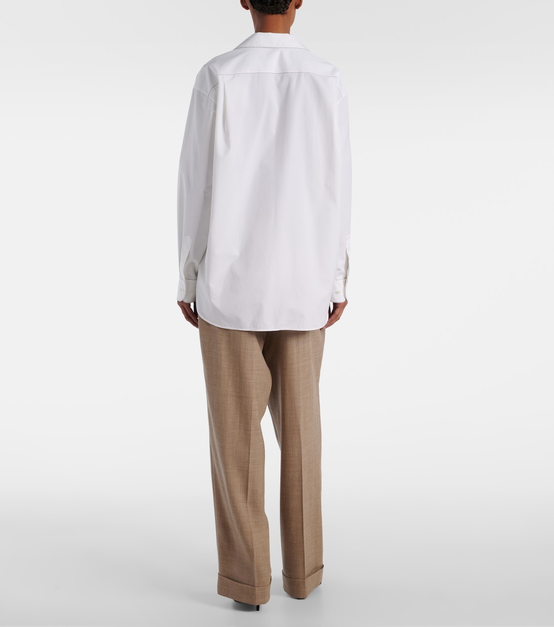 Camicia Ashlin in popeline di cotone | The Row