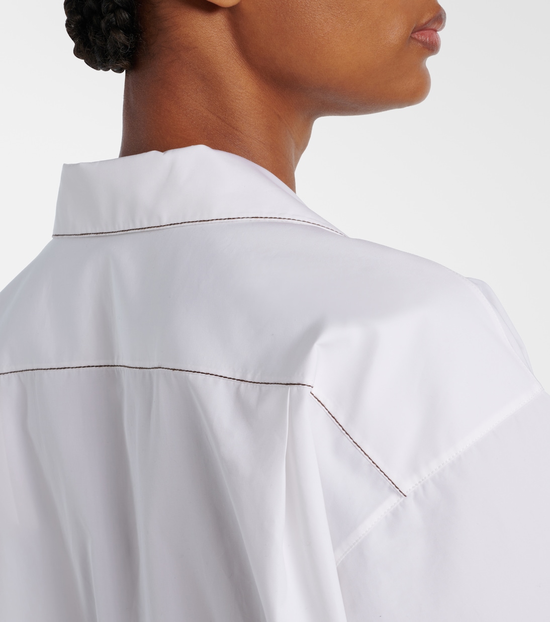 Camicia Ashlin in popeline di cotone | The Row