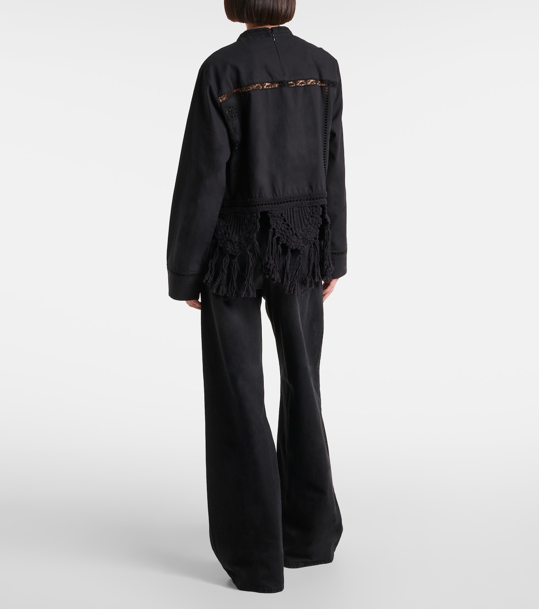 Blusa Severine in macramé di cotone | Isabel Marant
