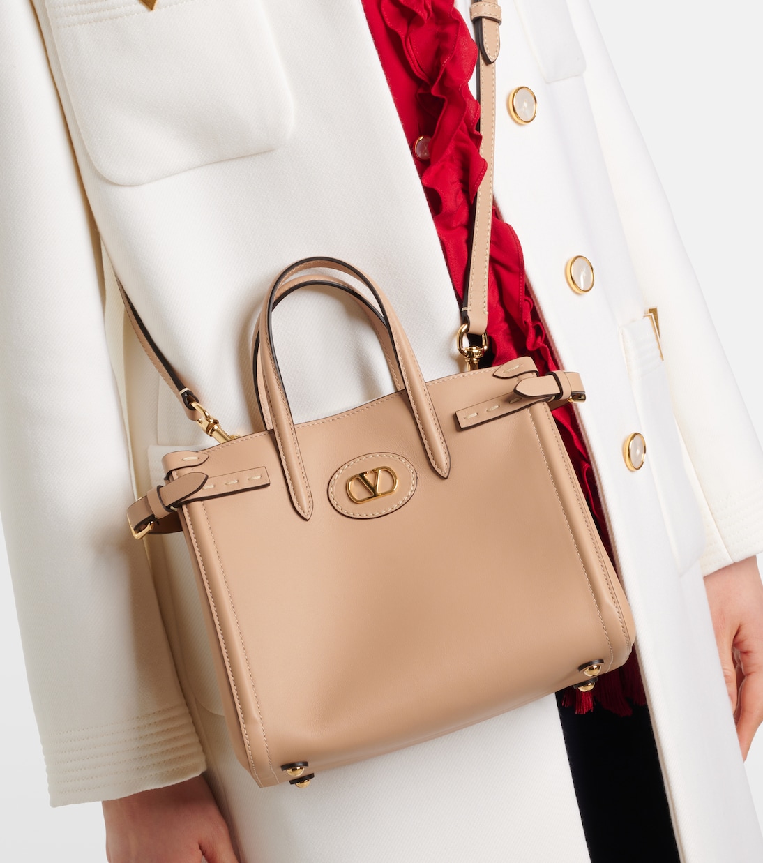 Cabas Antibes Small en cuir | Valentino Garavani