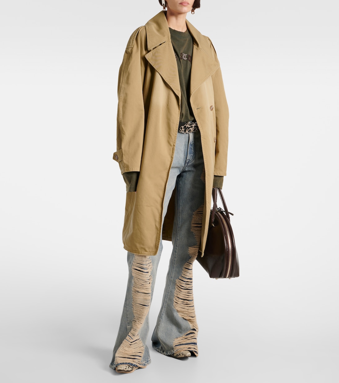 Trench in twill di cotone | Acne Studios