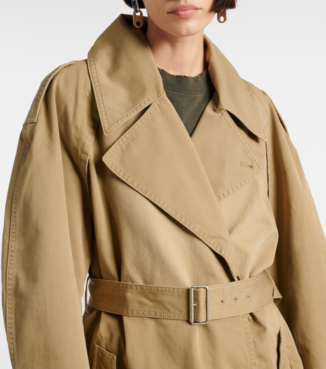 Trench in twill di cotone | Acne Studios