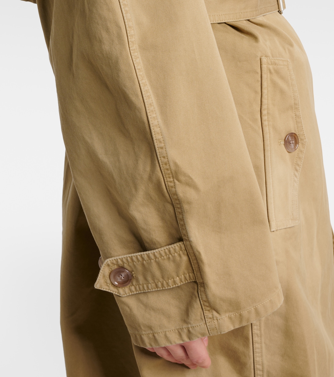 Trench in twill di cotone | Acne Studios