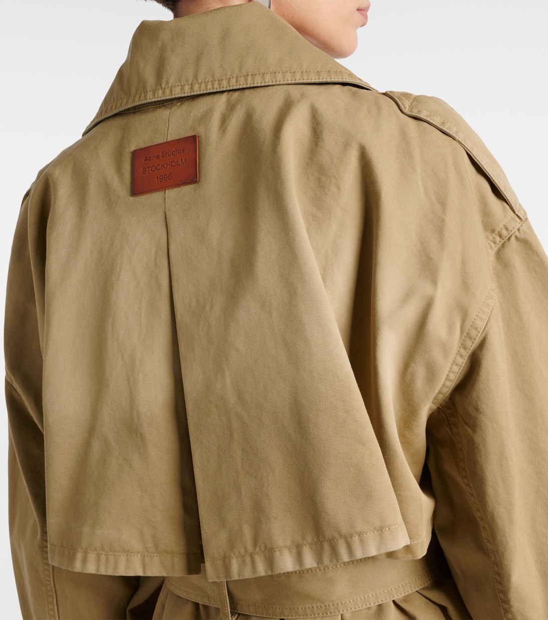 Trench in twill di cotone | Acne Studios