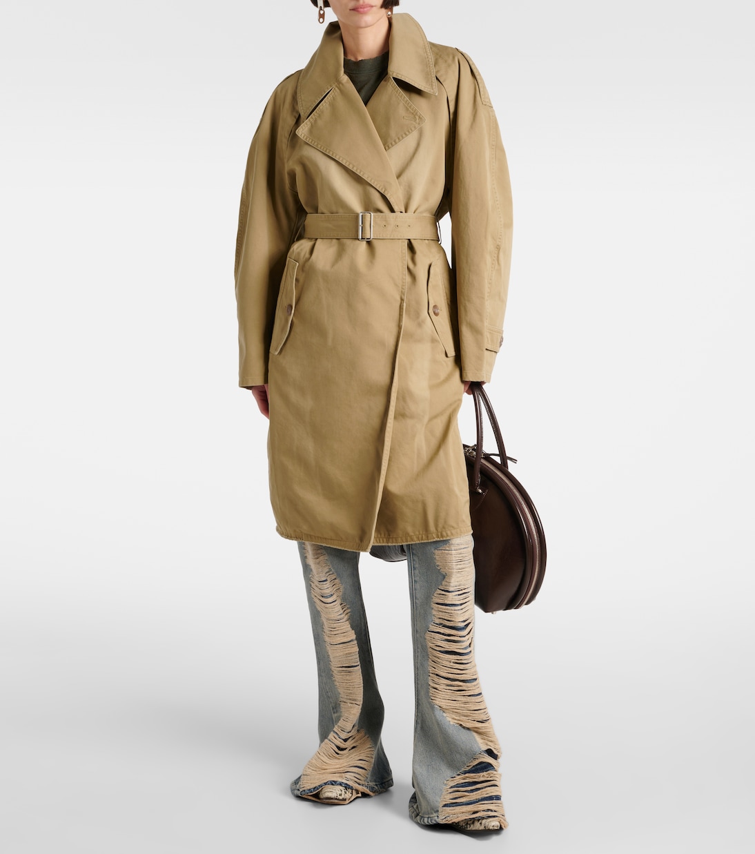 Trench in twill di cotone | Acne Studios