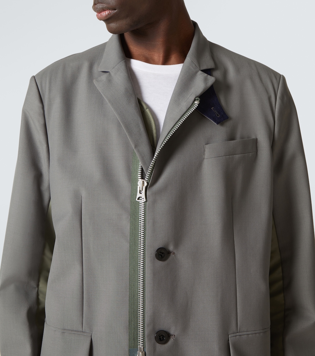 Deconstructed blazer | Sacai