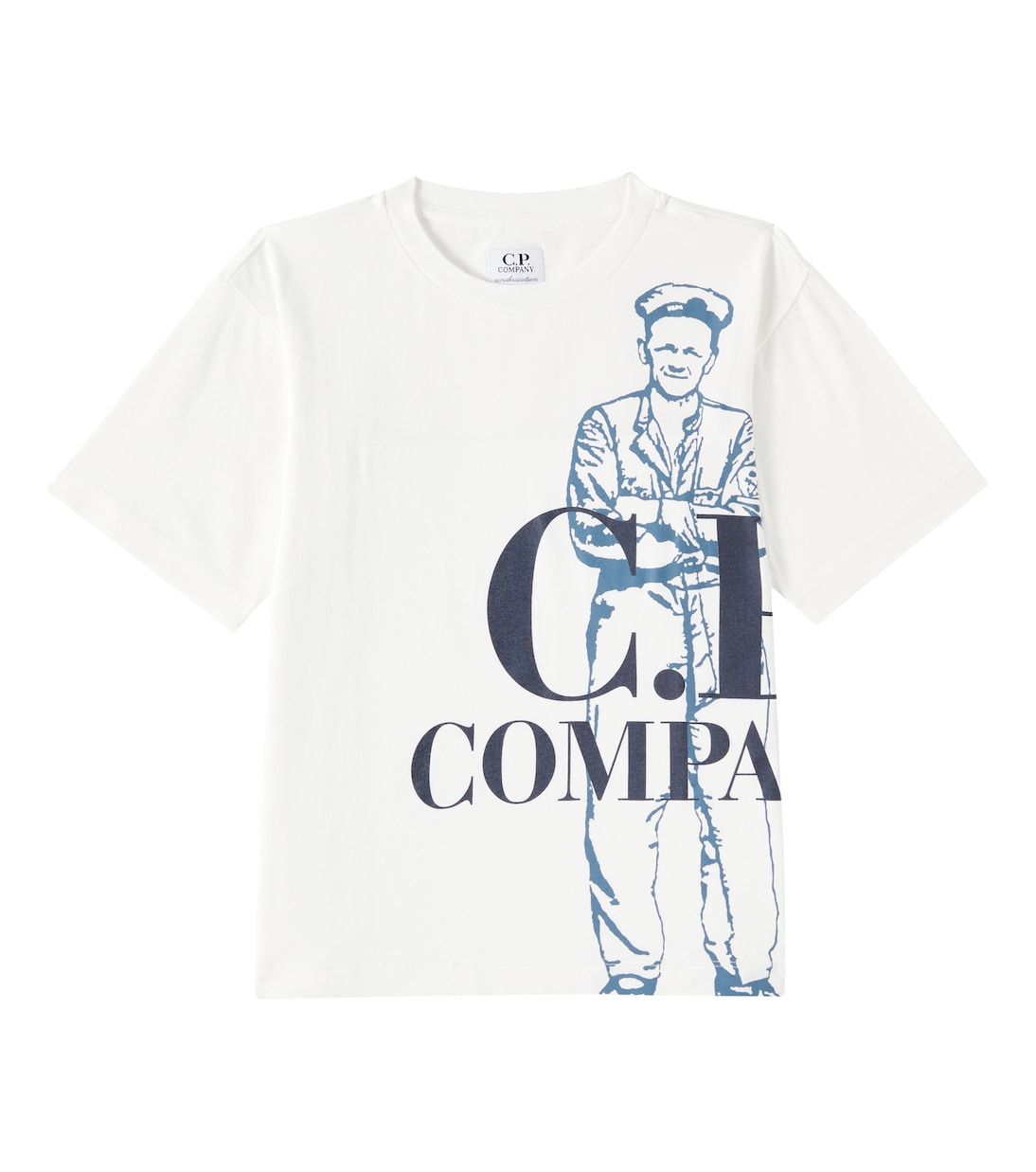 T-shirt Maxi in cotone | C.P. Company Kids