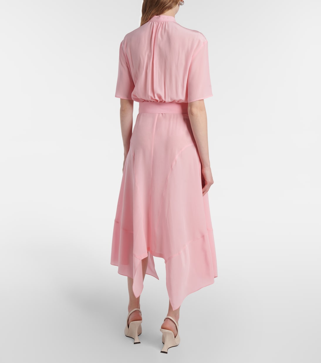 Abito midi Iconic in seta | Stella McCartney