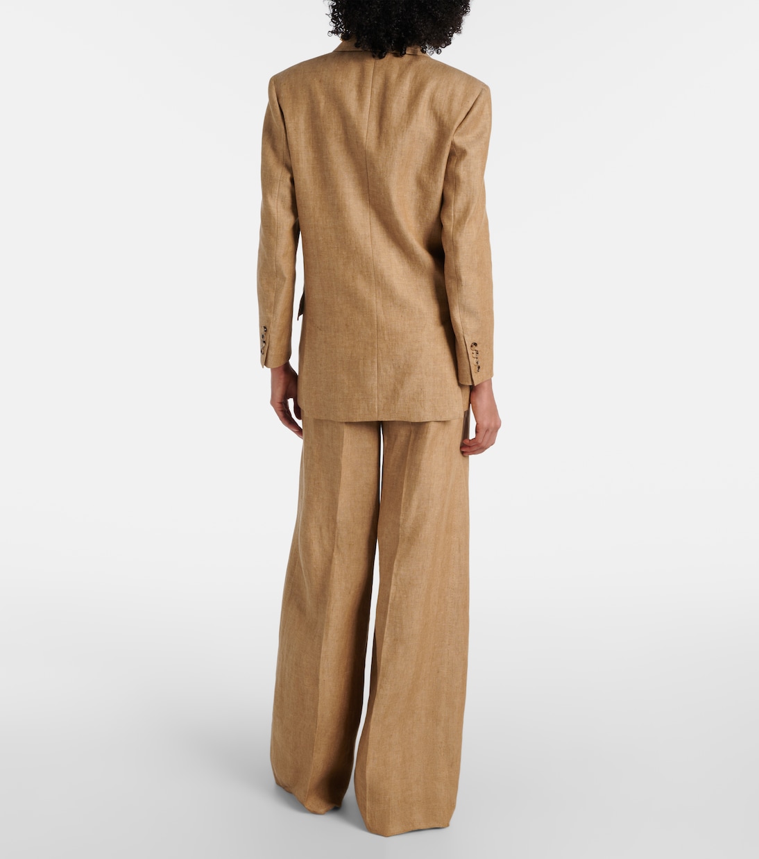 Blazer doppiopetto in lino | Max Mara